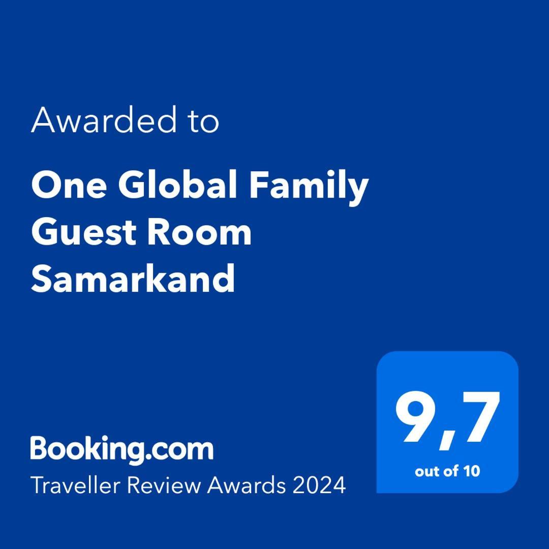 One Global Family Guest House Samarkanda Zewnętrze zdjęcie